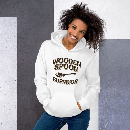 Wooden Spoon Survivor - Kold Hearted Clothing Unisex Hoodie