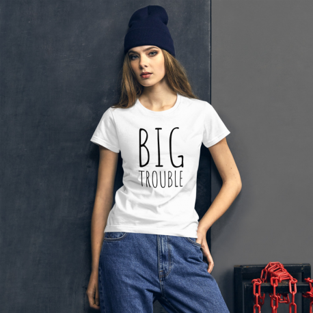 Big Trouble - Women's short sleeve t-shirt