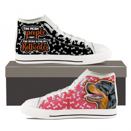 Rottweiler Hightop Sneakers