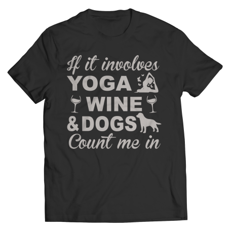 Limited Edition - Yoga Wine Dogs