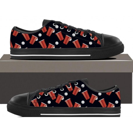 Beer Pong - Men's Lowtop Sneakers
