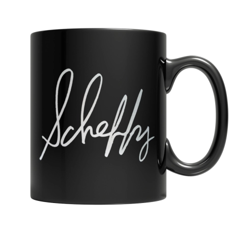 Scheffy Logo Mug - Black