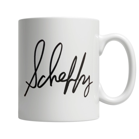 Scheffy Mug - White