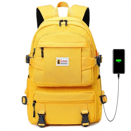 School Backpack with USB