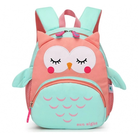 Pink Owl Backpack for Toddler