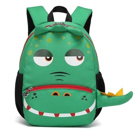 Dinosaur Backpack for School with Tail