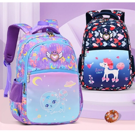 Animal Print Backpack for Girls