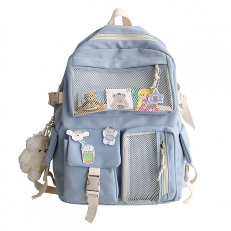 Multi-pocket Front Backpack