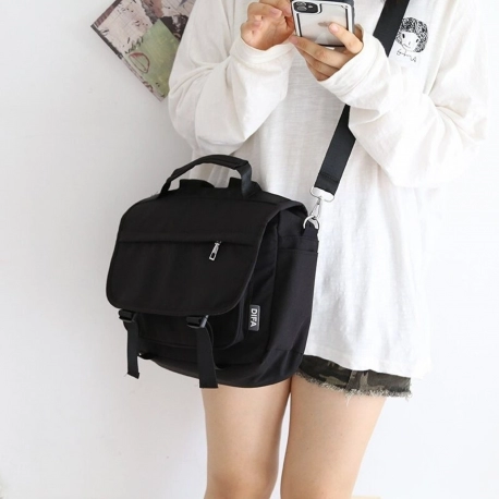 Kawaii School Backpack - Everyday Cross Bag - Kawaii Messenger Bag - Messenger Bag School - Kawaii Shoulder Bag - Cute Messenger