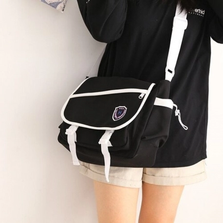 Kawaii Messenger Bag - Kawaii School Bag - Cute Body Bag - Everyday Cross Bag - Japanese Shoulder Bag - Cute Messenger Bag