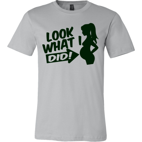 "look What I Did" Tee for Daddy!