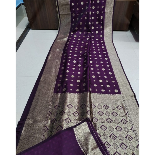 Benarsi Blended in Purple shade