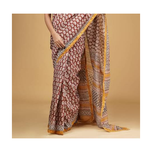 Chanderi Red