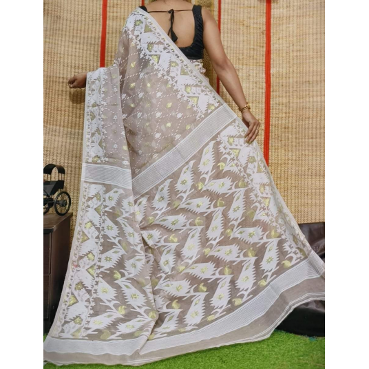Soft Dhakai light brown