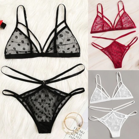 Erotic lace lingerie Set