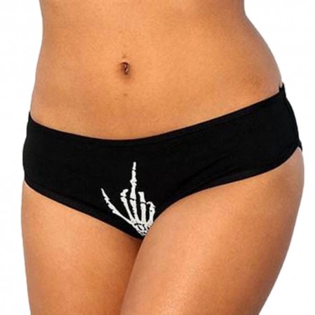 Skeletal print Panties