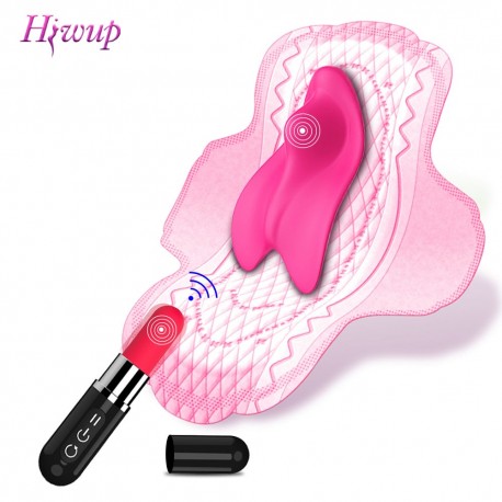 Wearable Remote Vibrator, With Lipstick Vibrator