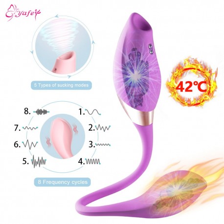 Heated Sucking & Vibrating Personal Massager