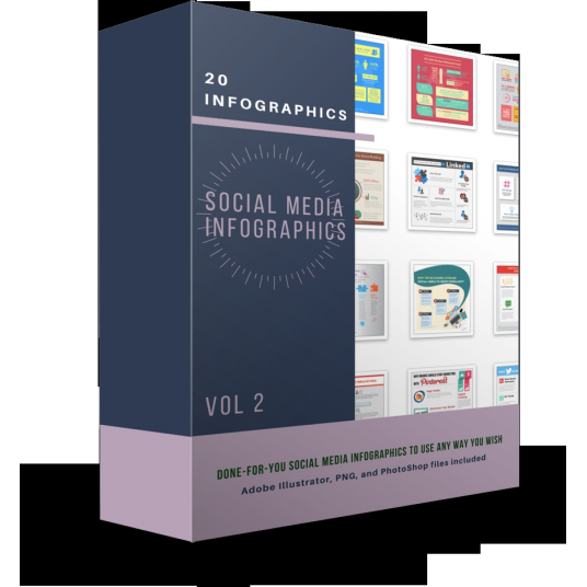 20 Social Media Infographics Vol 2
