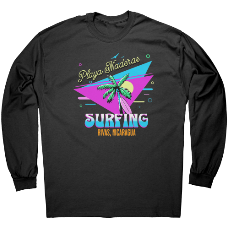 Playa Maderas Rivas Nicaragua Camiseta Unisex Manga Larga