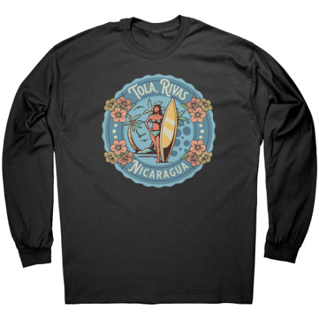 Tola Rivas Nicaragua Camiseta Unisex Manga Larga