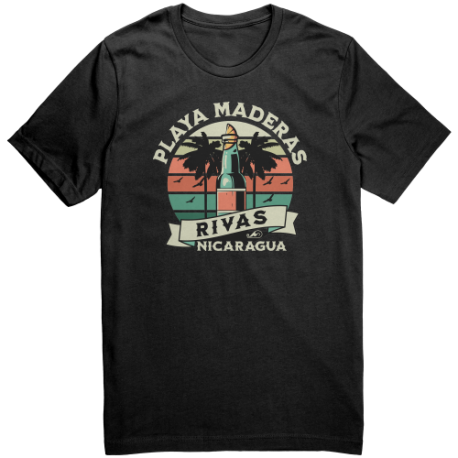 Playa Maderas Rivas Nicaragua Camiseta Unisex