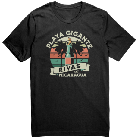 Playa Gigante Rivas Nicaragua Camiseta Unisex