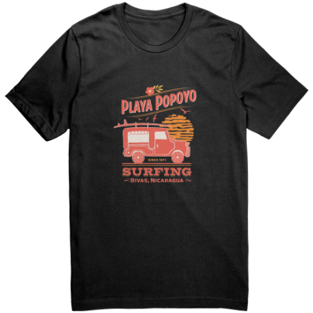 Playa Popoyo Rivas Nicaragua Camiseta Unisex