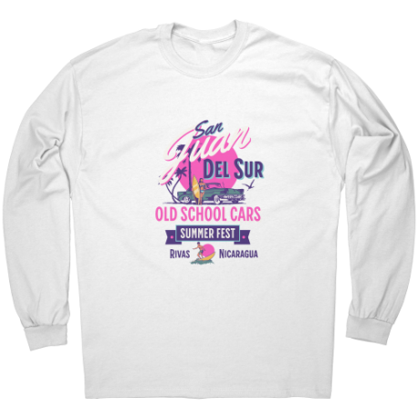 San Juan Del Sur Rivas Nicaragua Camiseta Unisex Manga Larga