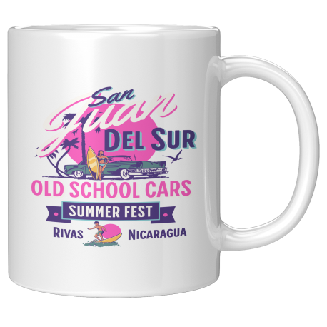 San Juan Del Sur Departamento De Rivas Nicaragua Taza Blanca 11 oz