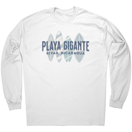 Playa Gigante Rivas Nicaragua Camiseta Unisex Manga Larga