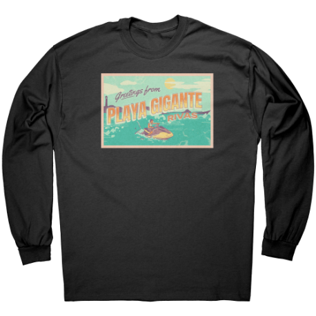 Playa Gigante Rivas Nicaragua Camiseta Unisex Manga Larga