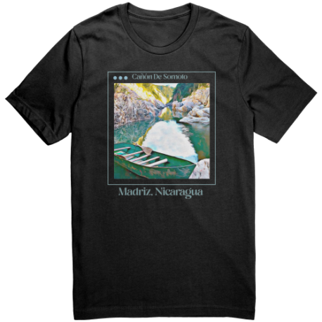 Canon De Somoto Madriz Nicaragua Camiseta Unisex