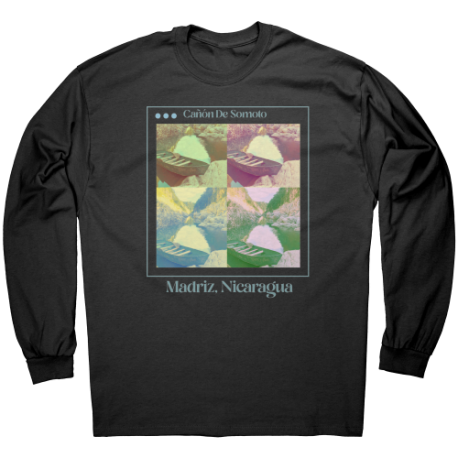 Canon De Somoto Madriz Nicaragua Camiseta Unisex Manga Larga