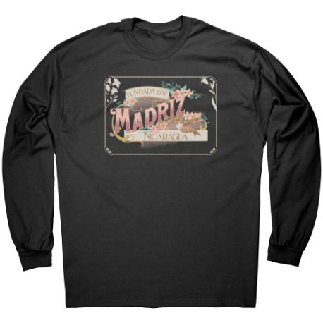 Madriz Nicaragua Camiseta Unisex Manga Larga