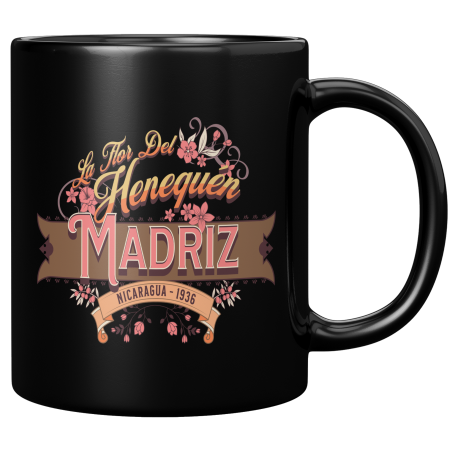 Departamento De Madriz Nicaragua Taza Negra De Cafe 11 oz