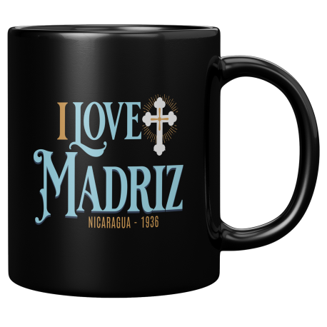 Departamento De Madriz Nicaragua Taza Negra De Cafe 11 oz