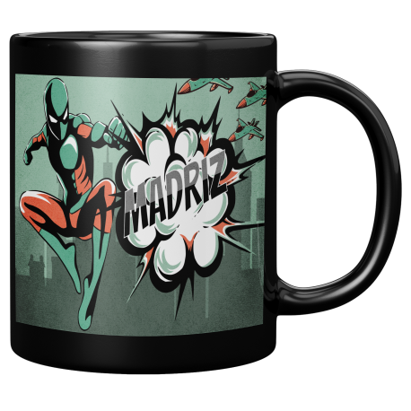 Departamento De Madriz Nicaragua Taza Negra De Cafe 11 oz