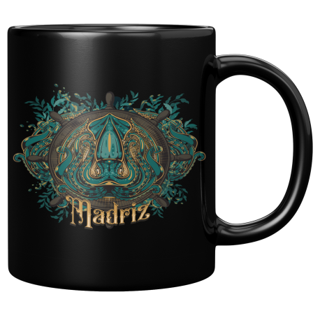 Departamento De Madriz Nicaragua Taza Negra De Cafe 11 oz