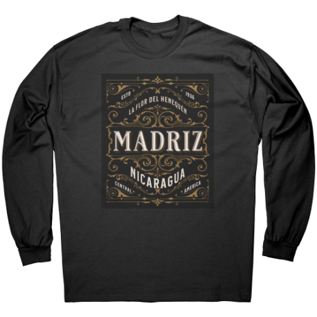 Madriz Nicaragua Camiseta Unisex Manga Larga