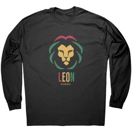 Leon Nicaragua Camiseta Unisex Manga Larga