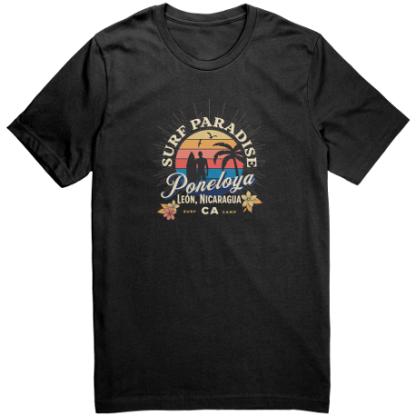 Playa Poneloya Leon Nicaragua Camiseta Unisex