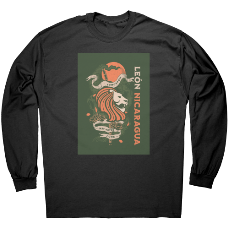 Leon Nicaragua Camiseta Unisex Manga Larga