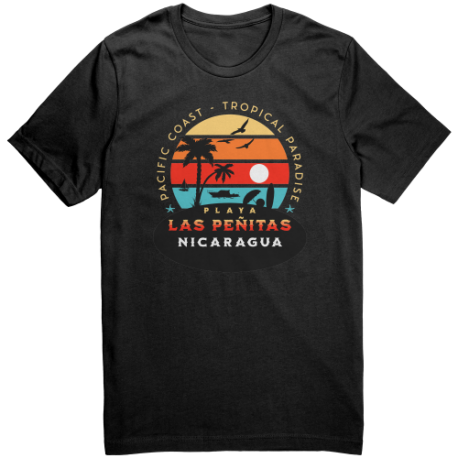 Playa Las Peñitas Leon Nicaragua Camiseta Unisex