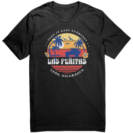 Playa Las Peñitas Leon Nicaragua Camiseta Unisex