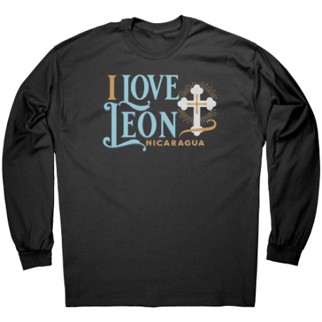 Leon Nicaragua Camiseta Unisex Manga Larga