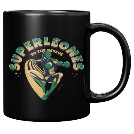 Leon Nicaragua Taza Negra De Cafe 11 oz