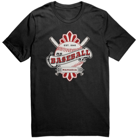 Baseball Managua Nicaragua Camiseta Unisex