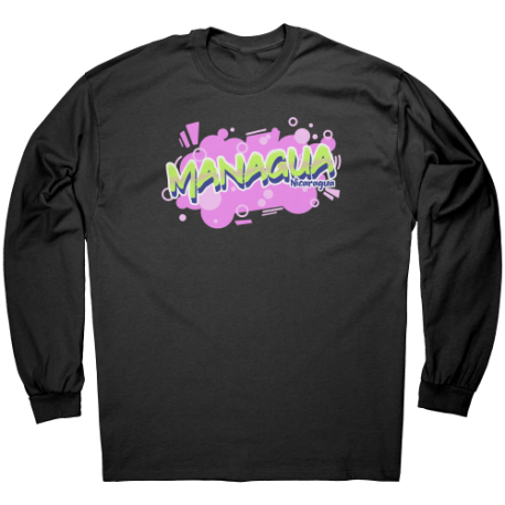 Managua Nicaragua Camiseta Unisex Manga Larga