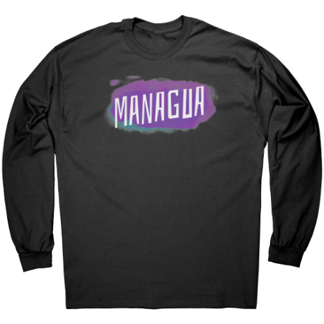 Managua Nicaragua Camiseta Unisex Manga Larga